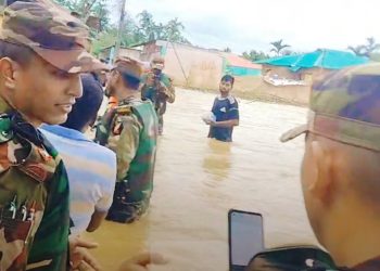 ফের বন্যায় খাগড়াছড়ির নিম্নাঞ্চল প্লাবিত, সহস্রাধিক পরিবার পানিবন্দী