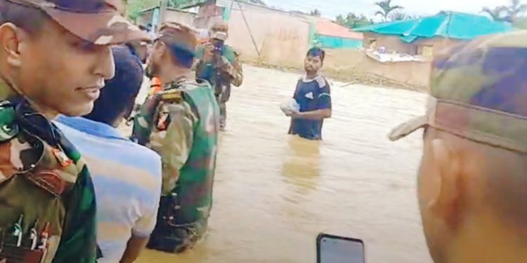 ফের বন্যায় খাগড়াছড়ির নিম্নাঞ্চল প্লাবিত, সহস্রাধিক পরিবার পানিবন্দী