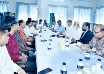 ইন্ডিয়ান মিডিয়া করেসপন্ডেন্টস এসোসিয়েশন বাংলাদেশ (আইএমসিএবি)-এর সাথে জামায়াতে ইসলামীর মতবিনিময় সভা