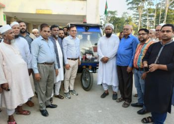 বামনার প্রত্যন্ত অঞ্চলে রোগি পরিবহনে সংগ্রাম চালু করল “পল্লী সেবা পরিবহন”