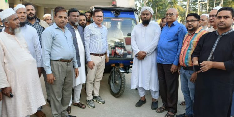 বামনার প্রত্যন্ত অঞ্চলে রোগি পরিবহনে সংগ্রাম চালু করল “পল্লী সেবা পরিবহন”