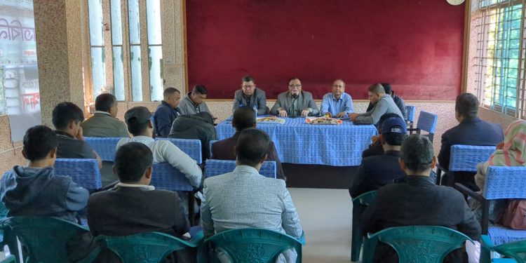 খাগড়াছড়ি প্রেসক্লাবের নির্বাচিত নতুন কমিটির প্রথম সভা অনুষ্ঠিত
