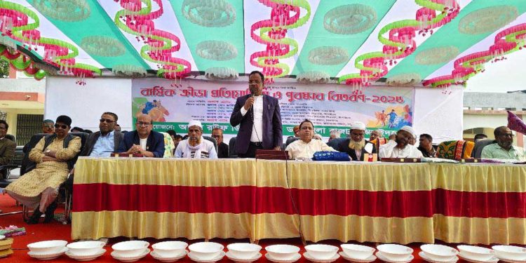 ঝিনাইদহের আব্দুর রউফ ডিগ্রি কলেজে বার্ষিক ক্রীড়া প্রতিযোগিতা ও পুরষ্কার বিতরণী