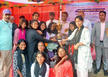 খুলনা উপআঞ্চলিক পর্যায়ে শীতকালীন ক্রীড়া প্রতিযোগিতার সমাপনী