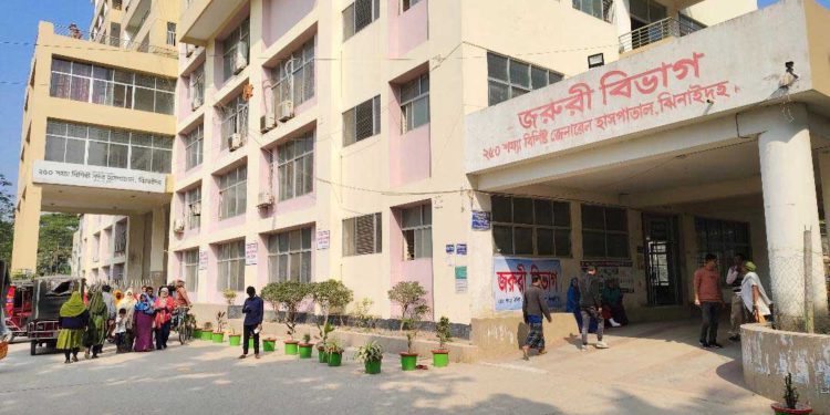 ঝিনাইদহ ২৫০ শয্যা বিশিষ্ট জেনারেল হাসপাতালের সকল সিন্ডিকেট ভেঙ্গে দেওয়ায় বদলে গেছে সেবার মান