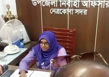 ইট বাটা মালিক শ্রমিকদের বিক্ষোভ ও স্মারকলিপি প্রদান