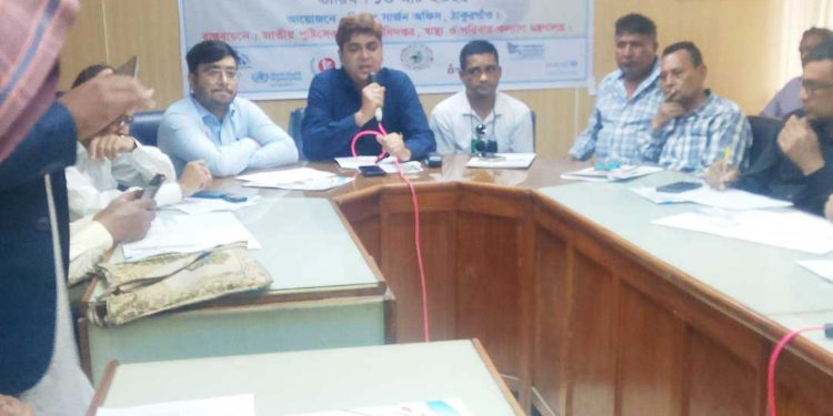 জাতীয় ভিটামিন এ-প্লাস ক্যাম্পেইন উপলক্ষে  ঠাকুরগাঁওয়ে সাংবাদিকদের নিয়ে ওরিয়েন্টেশন