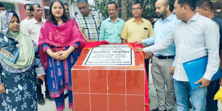 দুর্গাপুরে এইচবিবি মাঠ উদ্বোধন করলেন ইউএনও