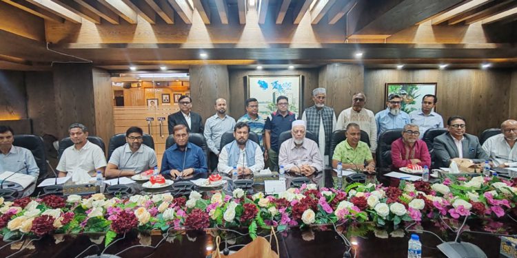 গৃহায়ন ও সংশ্লিষ্ট লিংকেজ শিল্পের প্রতিনিধিদের সাথে রিহ্যাব নেতৃবৃন্দের মতবিনিময়