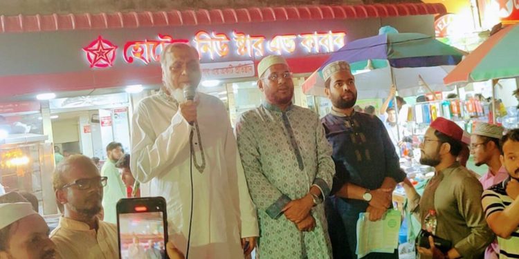 ফার্মগেট ও পূর্ব রাজাবাজারে জামায়াতের গণসংযোগ ও পথসভা