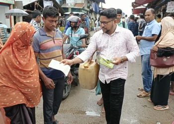 বরগুনায় ডেঙ্গু প্রতিরোধে সচেতনতা বৃদ্ধিতে কাজ করছে এনজিও সংগ্রাম