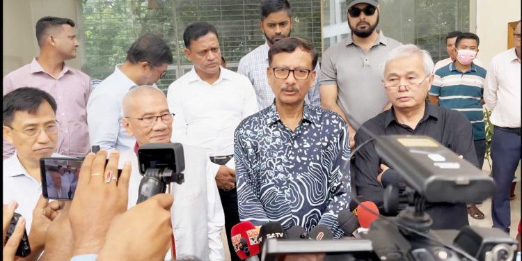 পার্বত্য চুক্তির যে কিছু সমস্যা রয়ে গেছে সেগুলি সমাধানের চেষ্টা করছি: তৌহিদ হোসেন