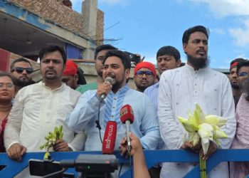 ইনসাফ ও মর্যাদার বাংলাদেশের জন্য লড়াই করছে এনসিপি : ঠাকুরগাঁওয়ে নাহিদ ইসলাম