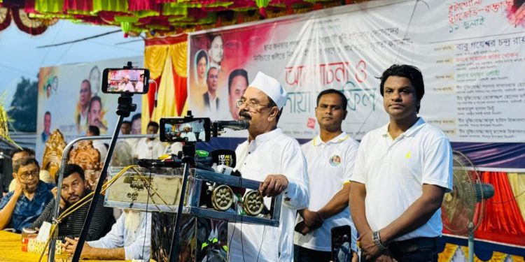পি আর পদ্ধতির নির্বাচন হলো পিছনের রাস্তা দিয়ে ক্ষমতা দখলের চেষ্টা: গয়েশ্বর চন্দ্র রায়