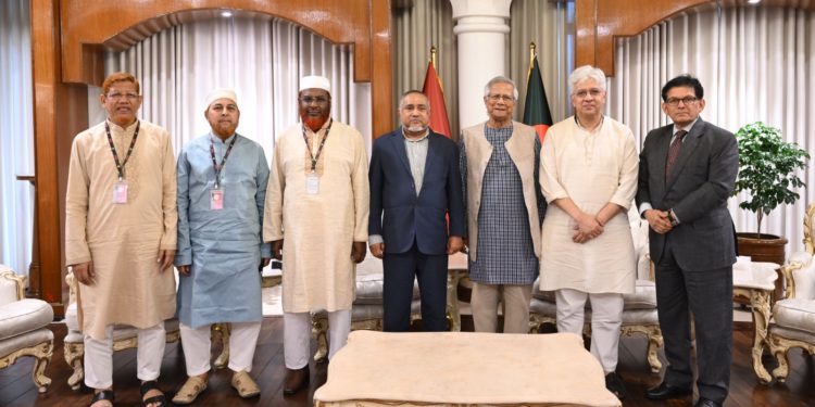 প্রধান উপদেষ্টার সাথে জামায়াতের বৈঠক