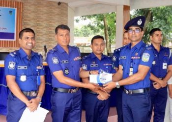 জামালপুর জেলার শ্রেষ্ঠ অফিসার ইনচার্জ নির্বাচিত হলেন মোহাম্মদ রাশেদুল হাসান
