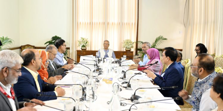 প্রধান উপদেষ্টার সভাপতিত্বে জাতীয় প্রশিক্ষণ কাউন্সিলের নবম সভা অনুষ্ঠিত
