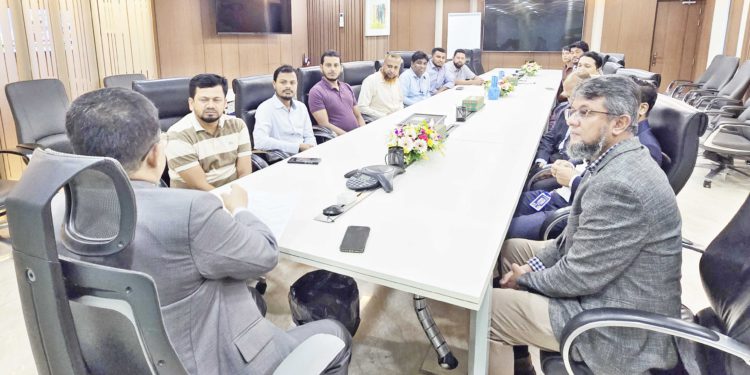 ব্র্যাক ব্যাংকের ব্যবস্থাপনা পরিচালকের সঙ্গে এজেন্টদের শুভেচ্ছা বিনিময়