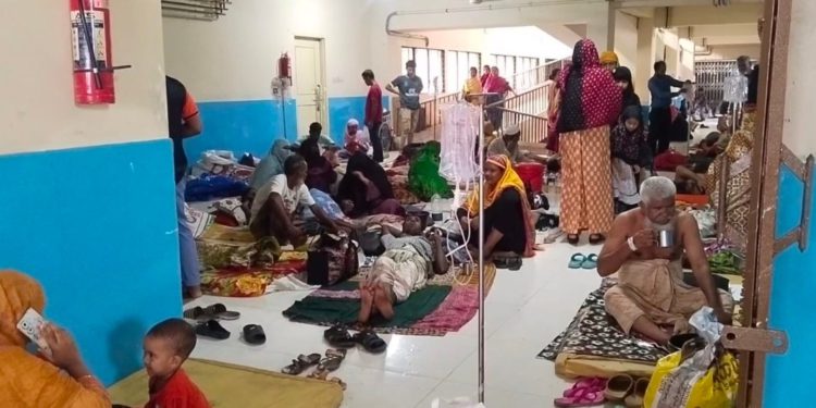 জয়পুরহাটে সদর হাসপাতালে ডায়রিয়ায় টানা পাঁচ দিনে ভর্তি-৪১৮