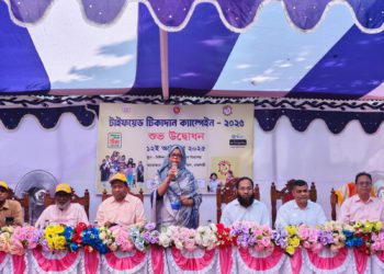 রাজশাহীতে টাইফয়েড টিকাদান ক্যাম্পেইন উদ্বোধন