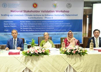 দেশীয় গরুর জাত সংরক্ষণের মাধ্যমে উৎপাদনশীলতা বাড়ানোর আহ্বান মৎস্য ও প্রাণিসম্পদ উপদেষ্টার