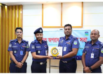 জেলার শ্রেষ্ঠ ওসি নির্বাচিত হলেন পূর্বধলার নূরুল আলম