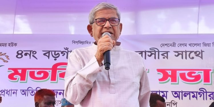 নির্বাচন পেছালে বাংলাদেশ ব্যর্থ রাষ্ট্রে পরিণত হবে: মির্জা ফখরুল