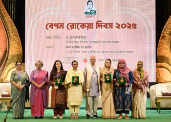 নারীদের সামনে রেখেই আমাদের নতুন বাংলাদেশ গড়ে উঠুক: প্রধান উপদেষ্টা