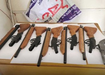 লক্ষ্মীপুরে ৬টি আগ্নেয়াস্ত্র উদ্বার করেছে পুলিশ