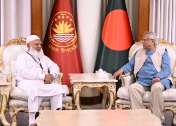 জামায়াতে ইসলামীর প্রতিনিধি দলের সঙ্গে প্রধান উপদেষ্টার বৈঠক