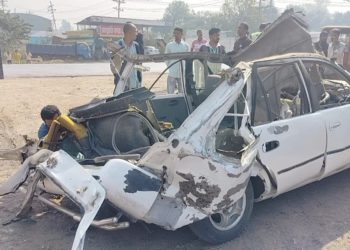 নরসিংদী’র শিবপুরে প্রাইভেটকারে ভয়াবহ বিস্ফোরণ