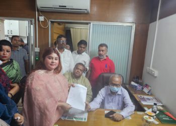 বিএনপির মহিলা সংরক্ষিত আসনের ফর্ম কিনলেন সাংবাদিক জান্নাতুল ফেরদৌস তমা