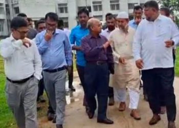 জয়পুরহাটে প্রস্তাবিত সরকারি মেডিকেল কলেজ স্থাপন সংক্রান্ত সরজমিন পরিদর্শন সম্পন্ন