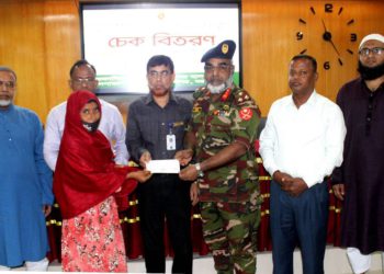 ময়মনসিংহ মেডিকেলে শত রোগীকে  ৫০ লাখ টাকার আর্থিক চেক বিতরণ
