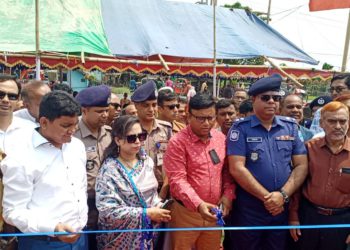 রায়পুরায় বীরশ্রেষ্ঠ মতিউর রহমানের ম্যুরাল উদ্বোধন
