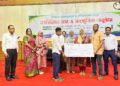 ময়মনসিংহে প্রথম যাত্রা শুরু উপজেলা শিক্ষা সহায়তা ট্রাস্টের, চেক বিতরন