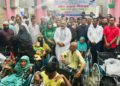 ময়মনসিংহের গৌরীপুরে প্রতিবন্ধীদের মাঝে হুইলচেয়ার বিতরণ