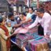 দুর্গোৎসবের উপহার ময়মনসিংহ সিটি করপোরেশনের শাড়ী লুঙ্গি বিতরন