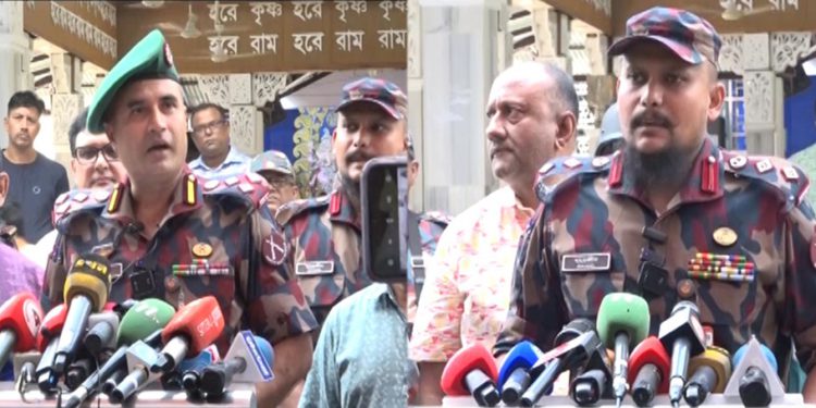ময়মনসিংহে দুর্গাপুজায় কোন থ্রেট নাই: ময়মনসিংহ বিজিবি