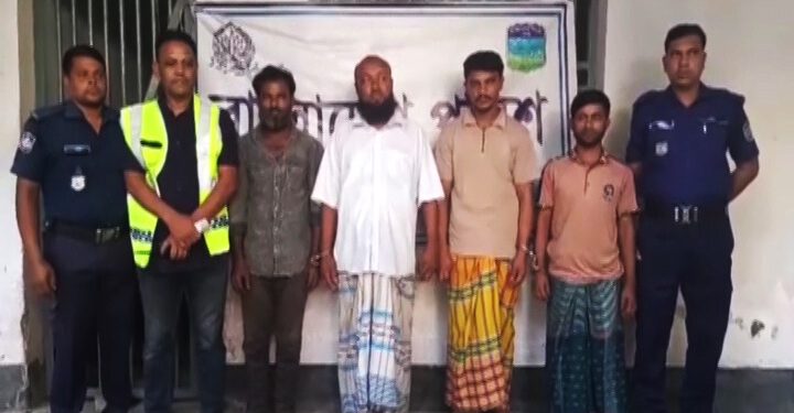 ময়মনসিংহে ছেচল্লিশ লক্ষ টাকার মালামালসহ আট ডাকাত গ্রেফতার